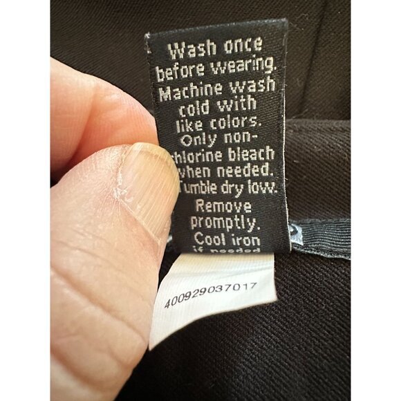 Apt 9 Womens‎ Black Skirt 10 Pencil straight skirt button zipper polyester - Picture 7 of 8